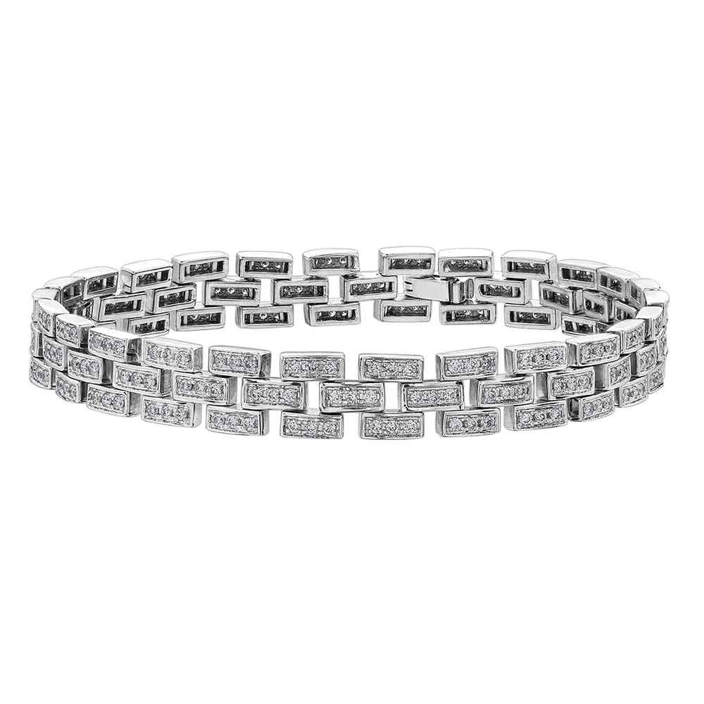 Unique Diamond Tennis Bracelet