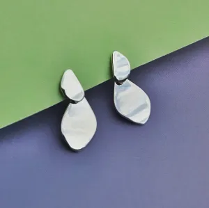 Vurchoo Pebble Link Studs Silver