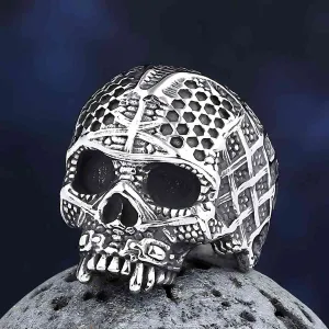 Warrior Skull Ring